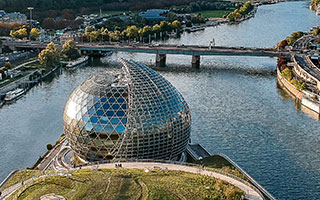 Toiture de la Seine Musicale